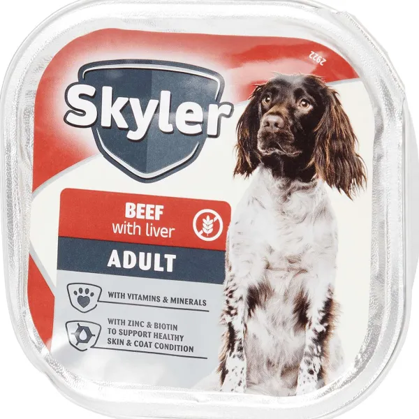 Skyler Dierenvoeding^Hondenvoer Pat Rund & Lever