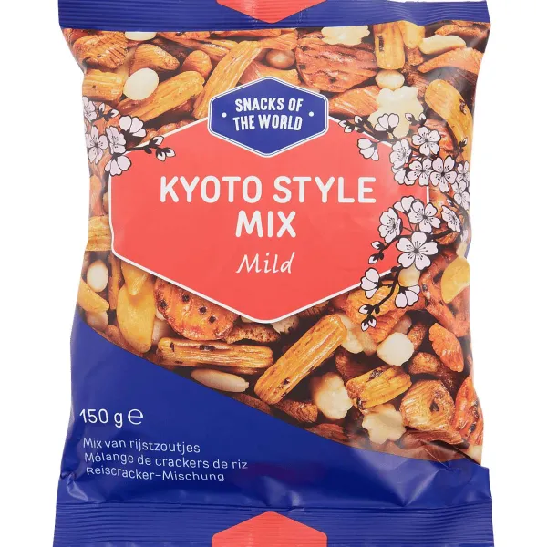 Bifi Noten & Snacks^Snacks Of The World Rijstzoutjes Mix Kyoto Style
