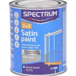 Spectrum Verf^2-In-1 Zijdeglanslak Ral 7036