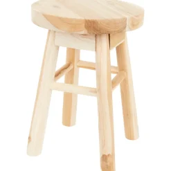 Studio Home Woonaccessoires^Teakhouten Kruk