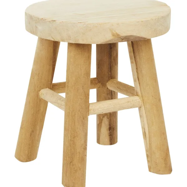 Merk Woonaccessoires^Teakhouten Krukje