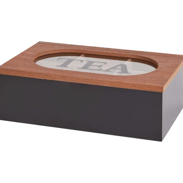 Merk Woonaccessoires^Theebox Met Tekst