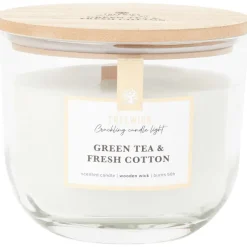 Candra Kaarsen^Treewick Geurkaars Met Houtlont