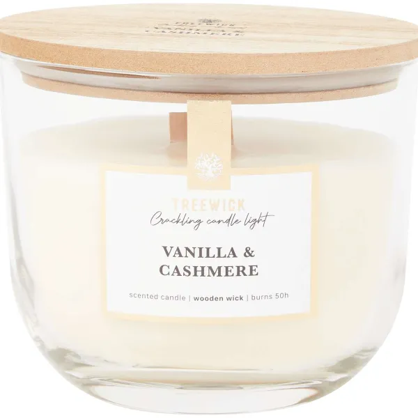 Candra Kaarsen^Treewick Geurkaars Met Houtlont