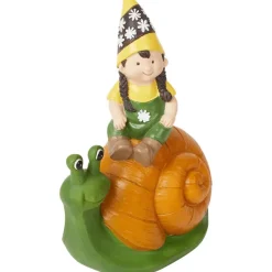 Merk Tuindecoratie^Tuinbeeldje Dier Met Kind