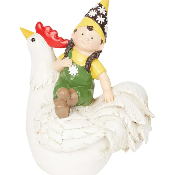 Merk Tuindecoratie^Tuinbeeldje Dier Met Kind