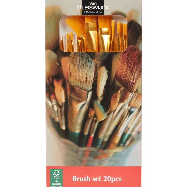 Van Bleiswijck Schilderen^Penselenset