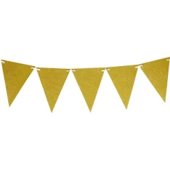 Merk Wanddecoratie^Vlaggenlijn Glitter