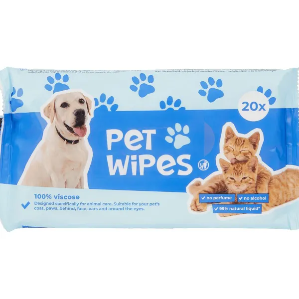 Beldray Verzorging^Vochtige Doekjes Voor Huisdieren
