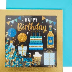 Office Essentials Kaarten^Wenskaart Met Confetti