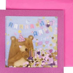 Office Essentials Kaarten^Wenskaart Met Confetti