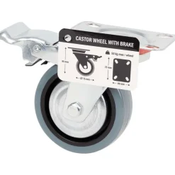 Werckmann Woonaccessoires^Zwenkwiel Met Rem