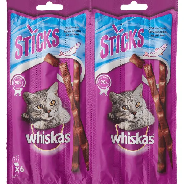 Whiskas Dierenvoeding^Kattensticks Zalm